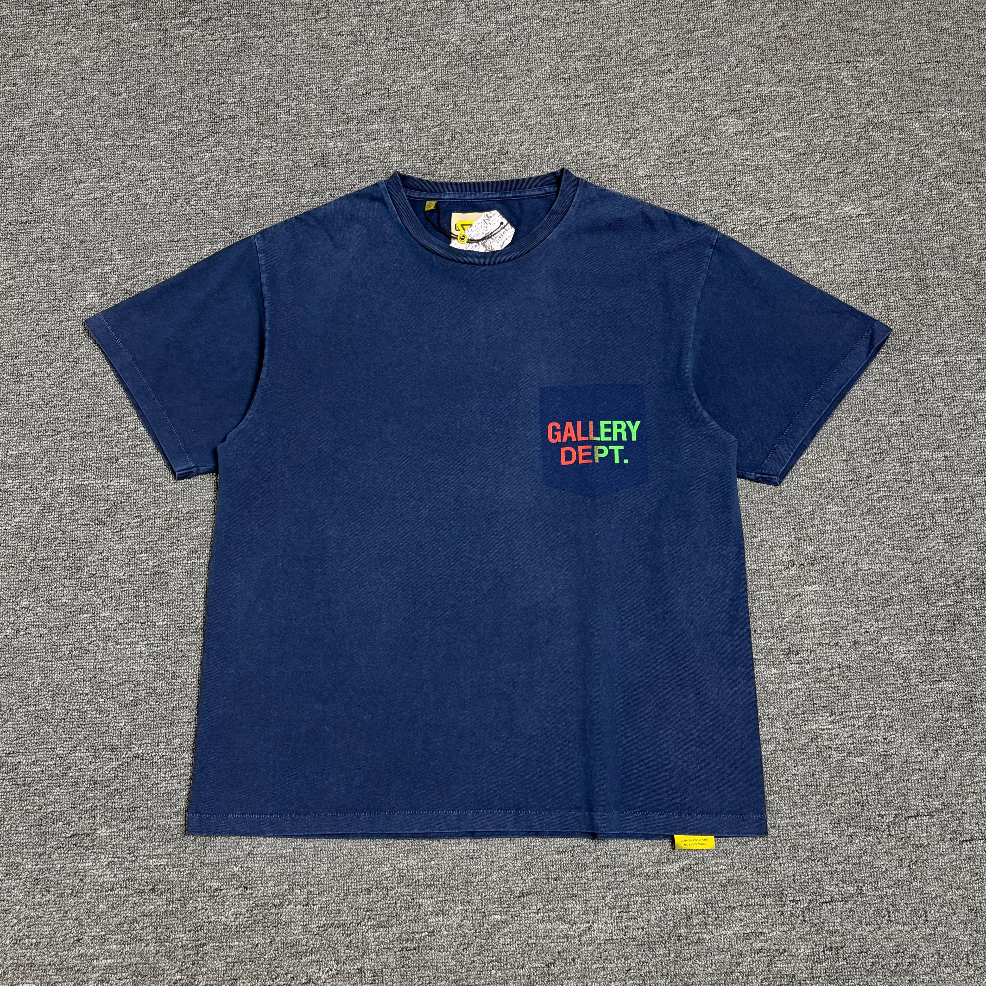 GALLERY DEPT. BOARDWALK TEE vintage high street short sleeved letter printed loose round neck T-shirt