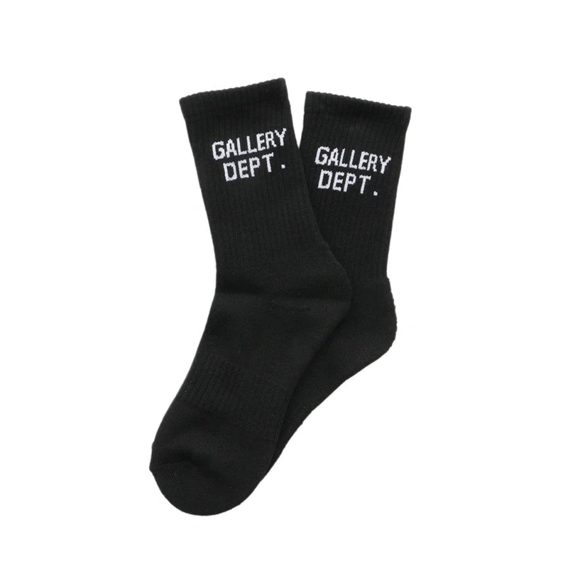 GALLERY DEPT 23AW Socks American Retro Coarse Thread Socks Mid Tube Men's and Women's Couple Style Trendy