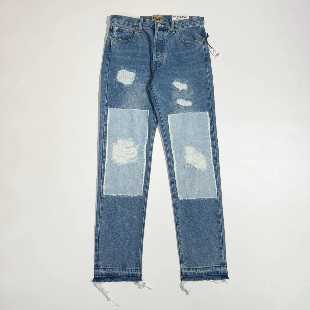 CDIAry autonomous GALLERY DEPT RANGER 5001 wanderer patch damage fringed jeans