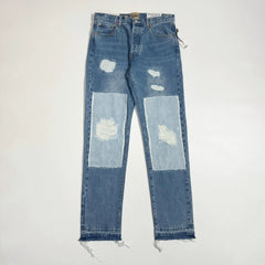 CDIAry autonomous GALLERY DEPT RANGER 5001 wanderer patch damage fringed jeans