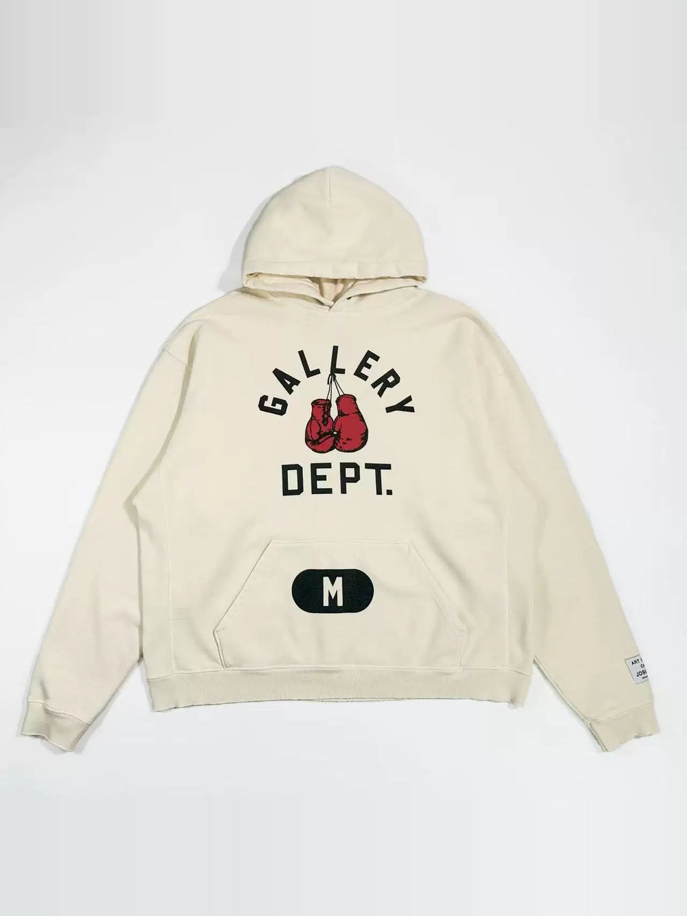 GALLERY DEPT. BOXING MERCH HOODIE Blue Boxing Gloves Size Loose Hoodie