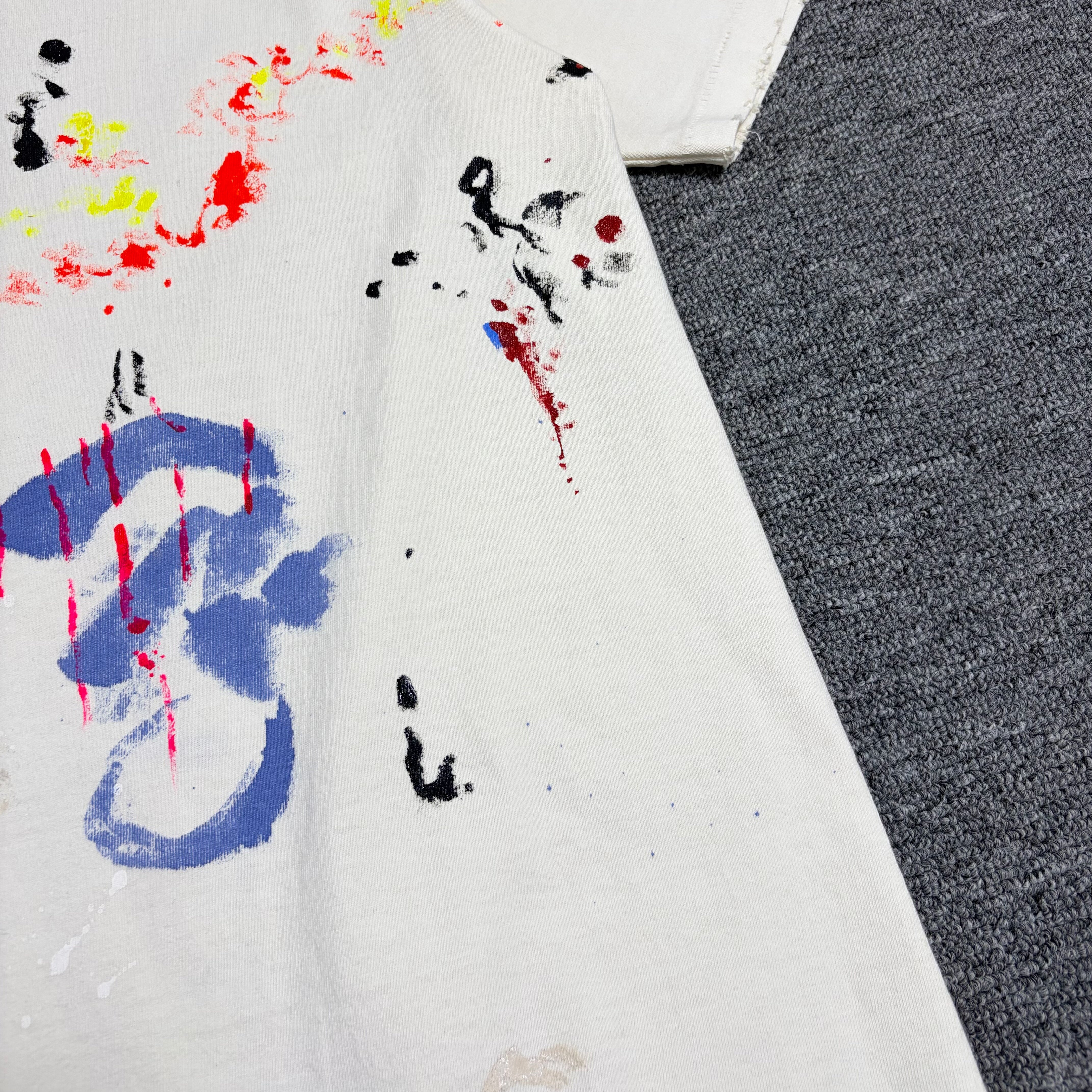 GALLERY DEPT.RAG APPLIQED TEE Limited Hand drawn Inkjet High Street Short Sleeves