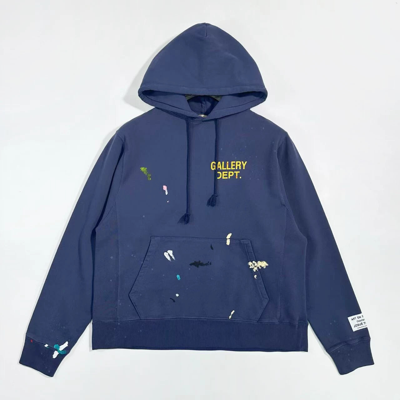 GALLERY DEPT. PAINT LOGO HOODIE Inked Basic Alphabet American High Street Hoodie