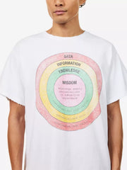 GALLERY DEPT. graphic-print T-shirt 字母印花宽松圆领短袖T恤
