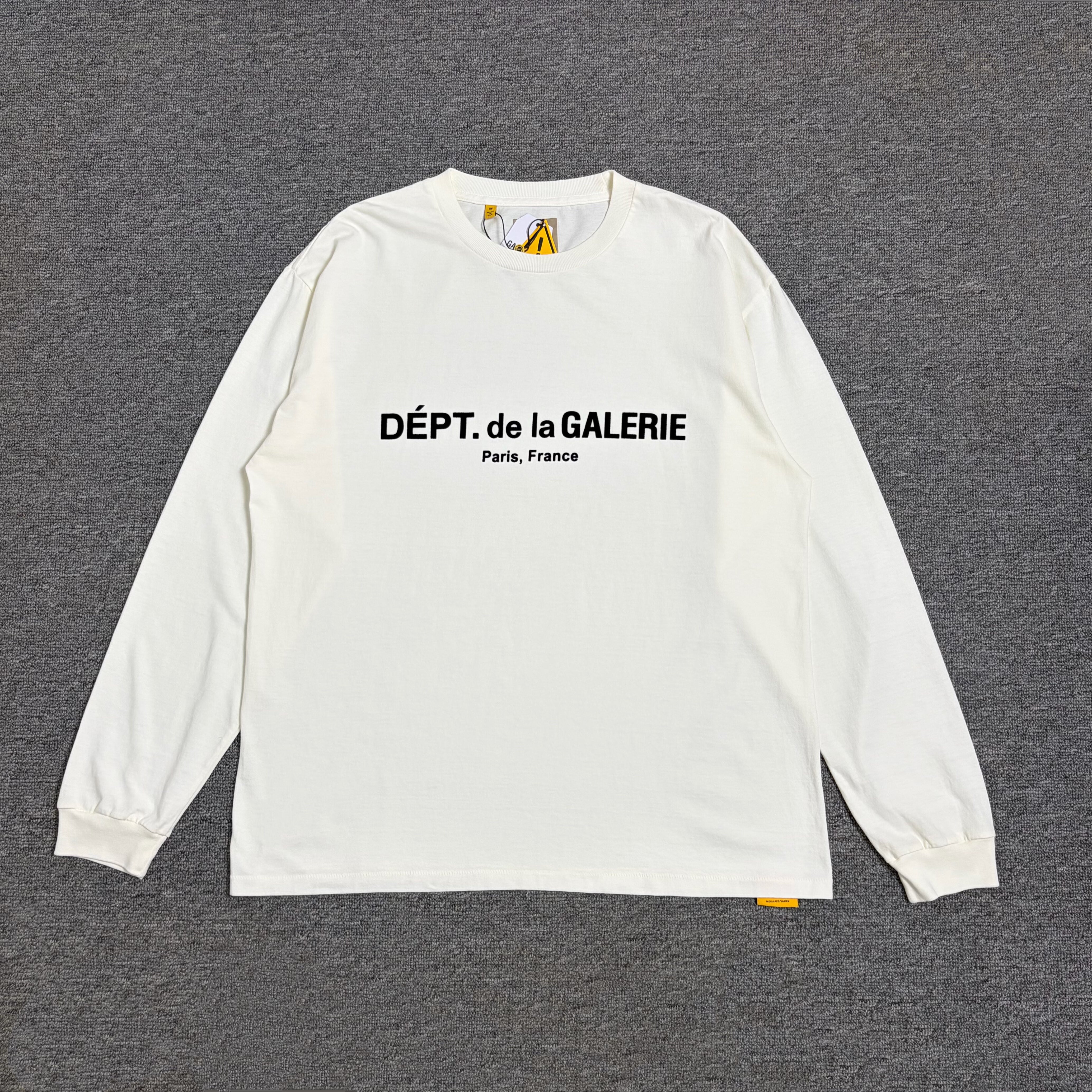 Gallery Dept. French Logo Lux Long Sleeve Tee French Fleece Printed Long Sleeve