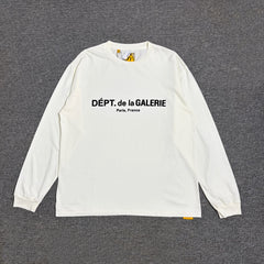Gallery Dept. French Logo Lux Long Sleeve Tee French Fleece Printed Long Sleeve