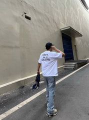 GALLERY DEPT. Washed French Logo Vintage Tee French Washed Retro T-shirt