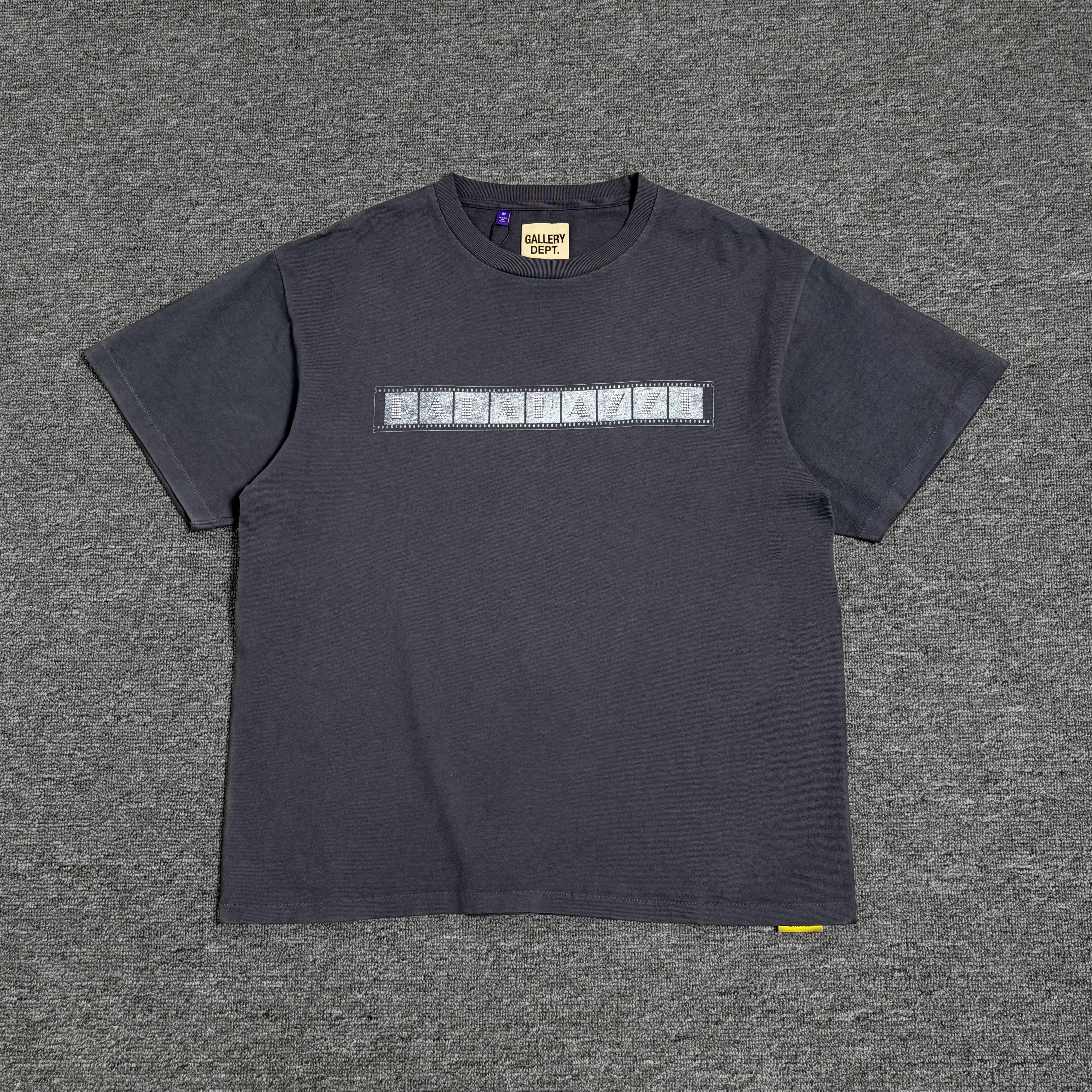 Gallery Dept. Paparazzi Tee Vintage Black FW26 水洗高街短袖