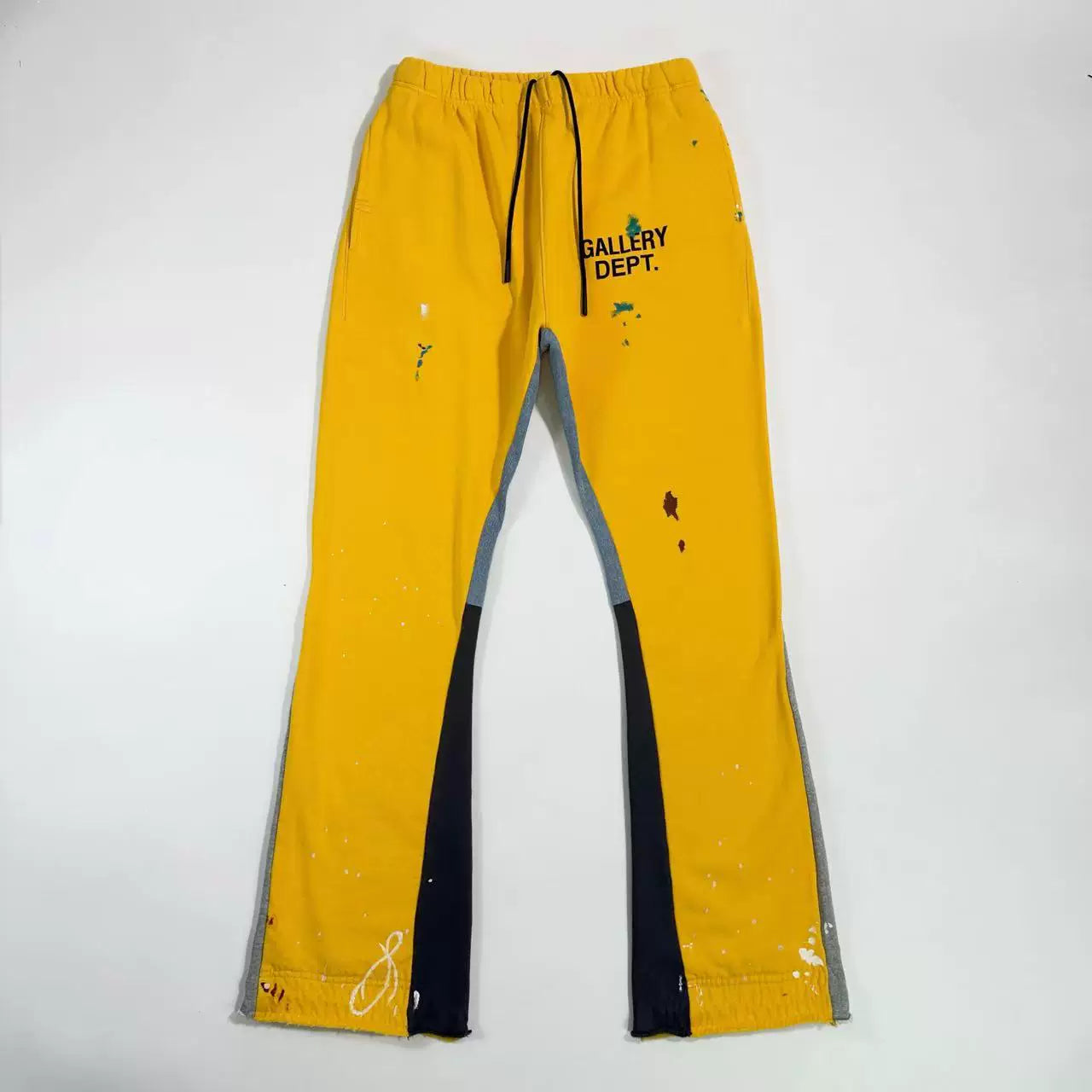 GALLERY DEPT. PAINTED FLARED SWEATPANT High Street Guard Pants