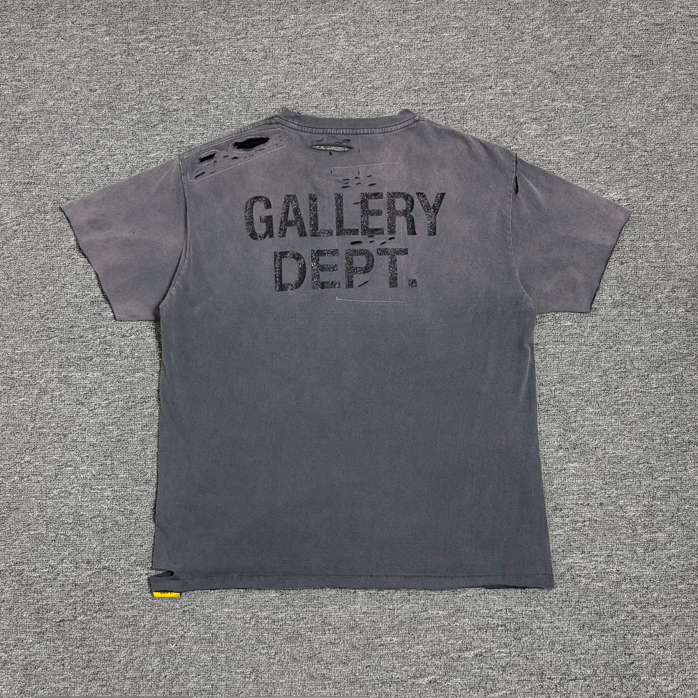 GALLERY DEPT. Salvage T-shirt vintage distressed patch high street short sleeved T-shirt