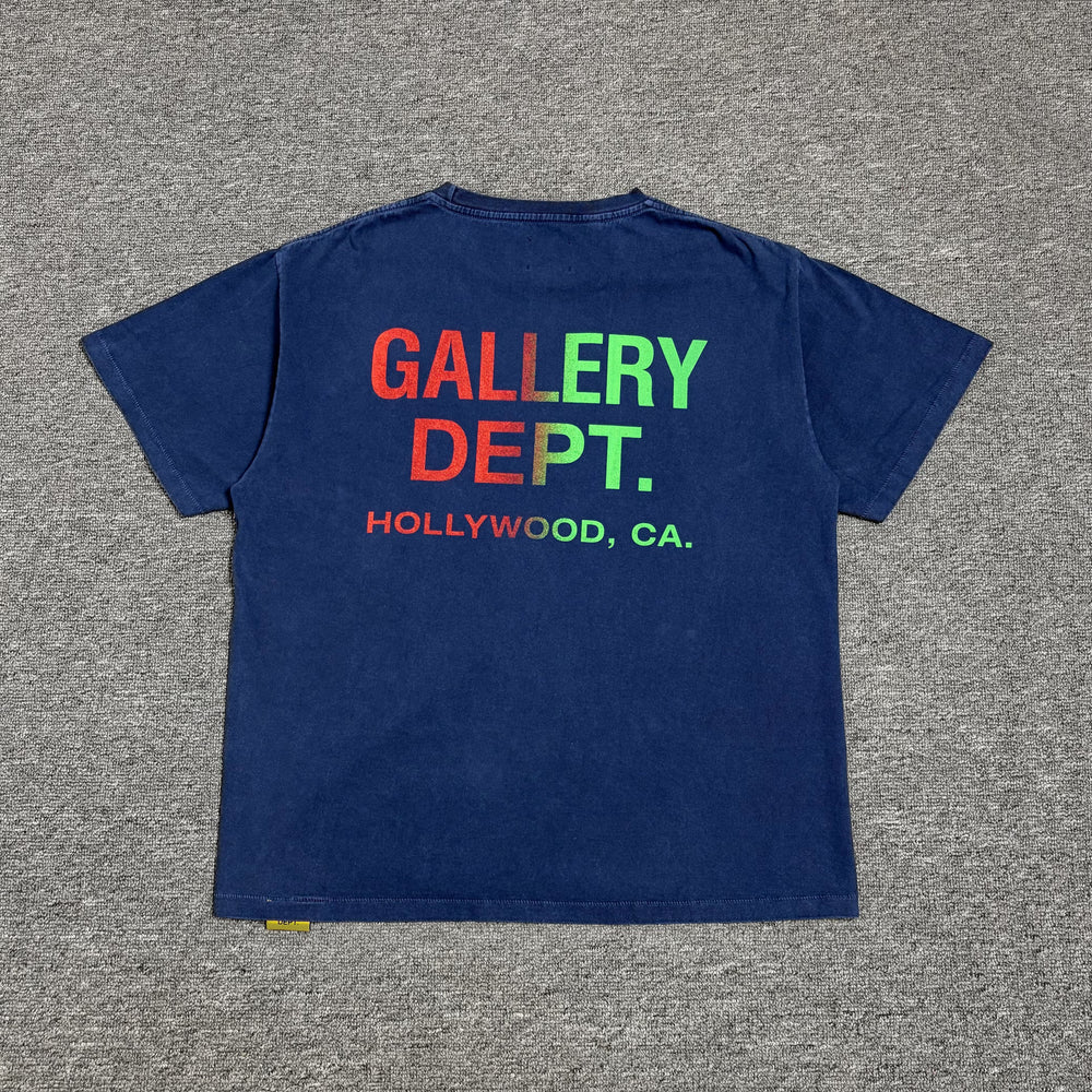 GALLERY DEPT. BOARDWALK TEE vintage high street short sleeved letter printed loose round neck T-shirt