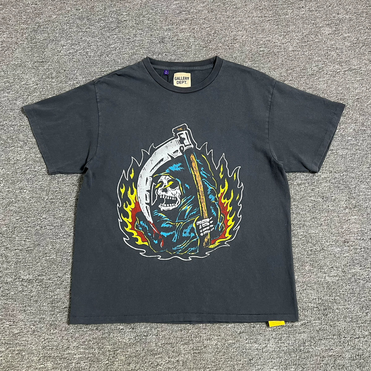 GALLERY DEPT. Reaper graphic-print Cotton T-shirt高街短袖