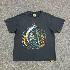 GALLERY DEPT. Reaper graphic-print Cotton T-shirt高街短袖