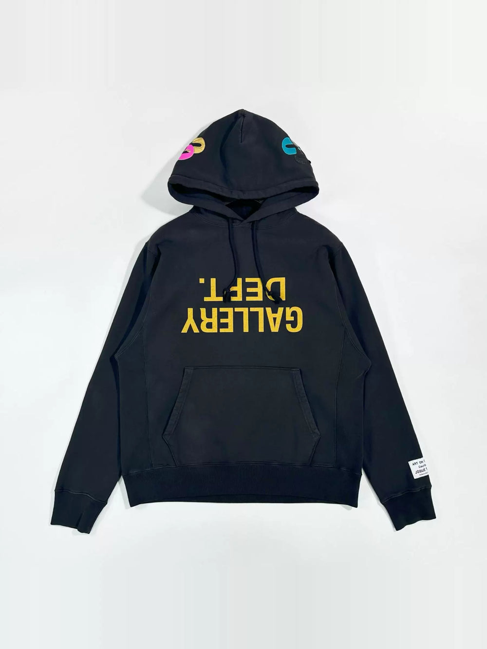 GALLERY DEPT G-PATCH FUCKED UP贴皮倒字母洗水美式高街卫衣帽衫