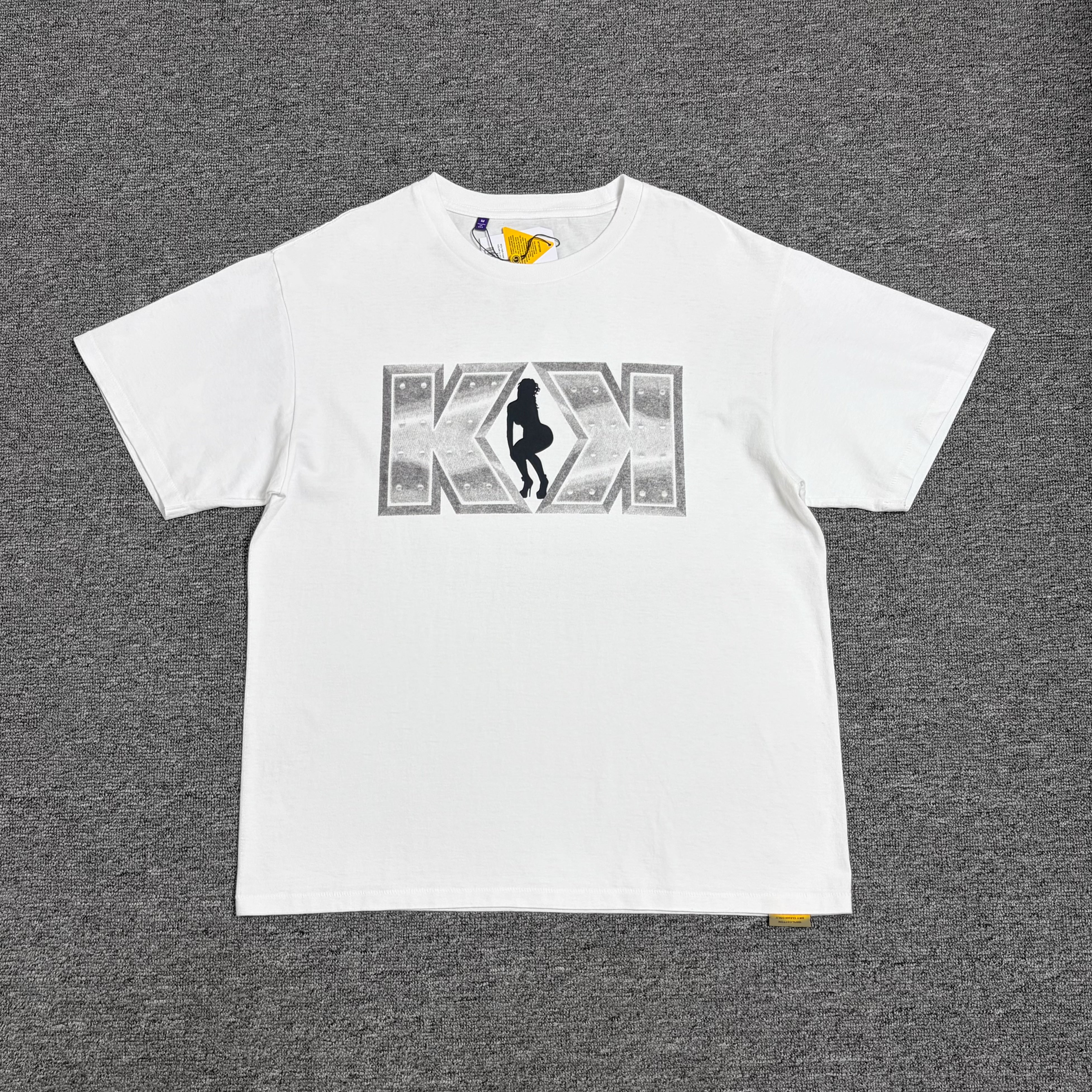 Gallery Dept. KK Funky Ass Records Tee Letter Printed Short Sleeve T-shirt