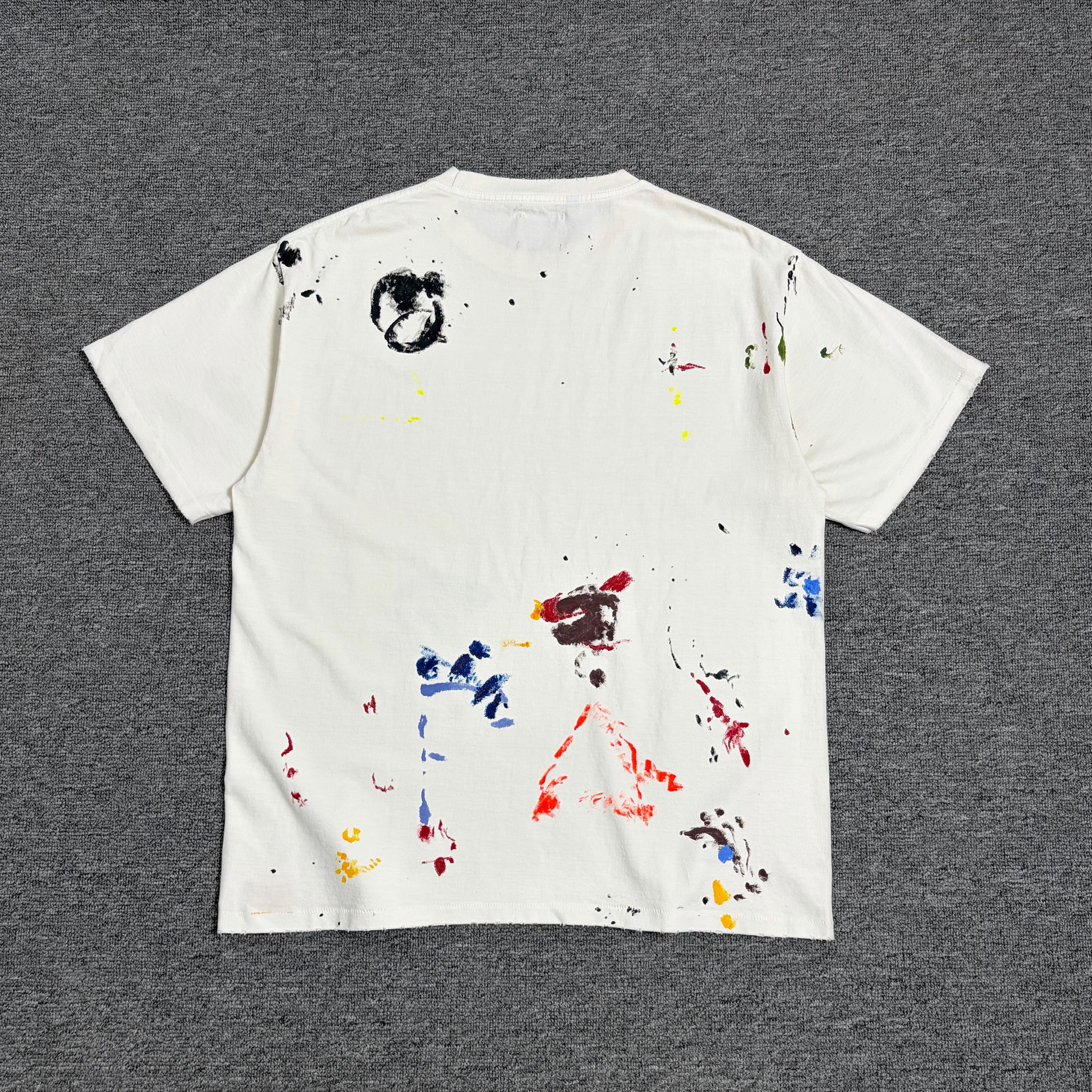 GALLERY DEPT.RAG APPLIQED TEE Limited Hand drawn Inkjet High Street Short Sleeves