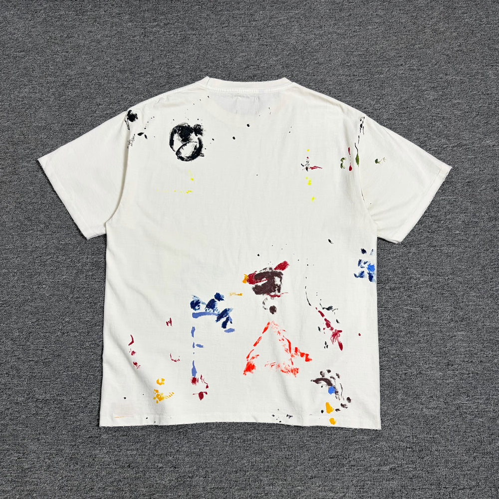 GALLERY DEPT.RAG APPLIQED TEE Limited Hand drawn Inkjet High Street Short Sleeves