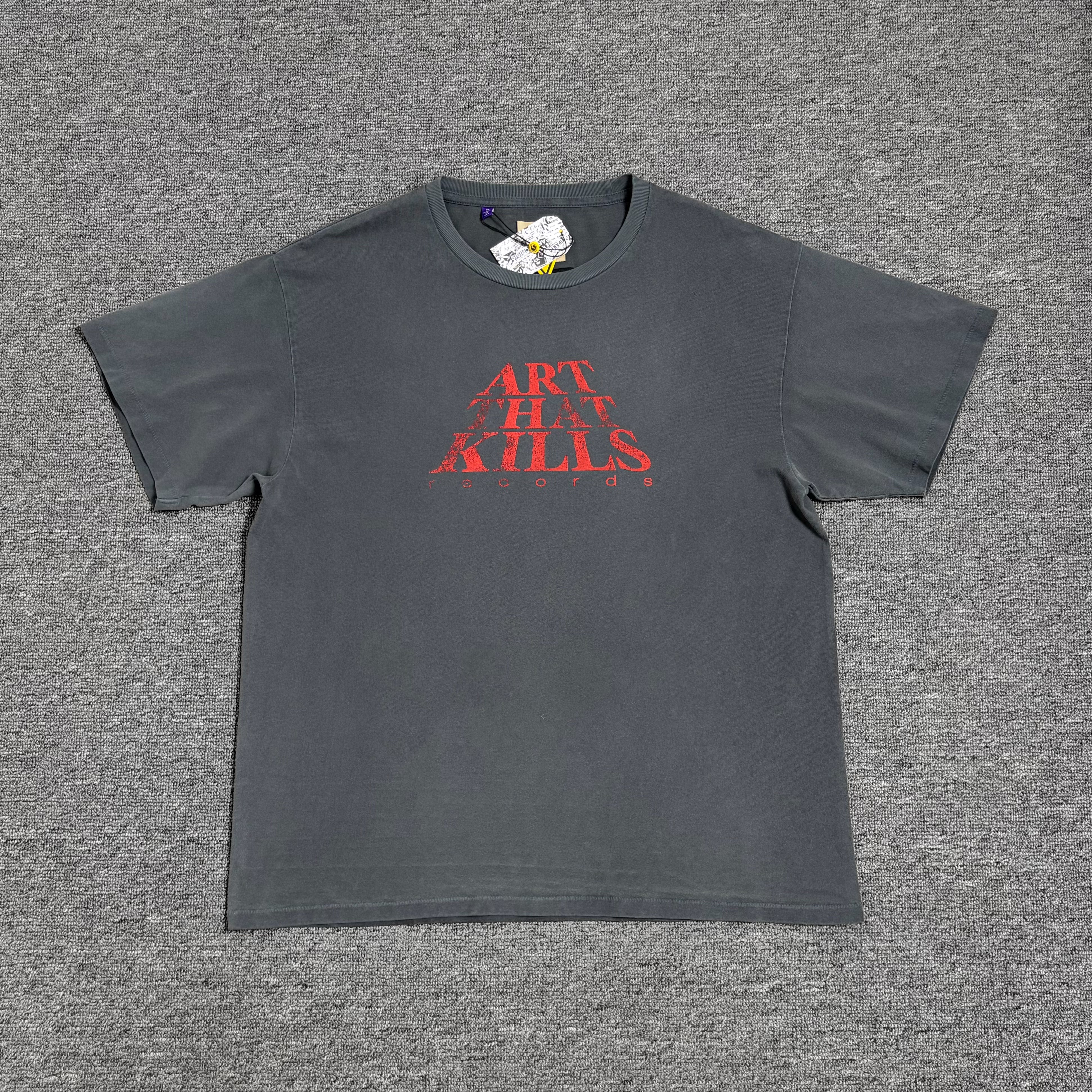 Gallery Dept. The Force Logo Tee 复古做旧字母印花高街短袖T恤