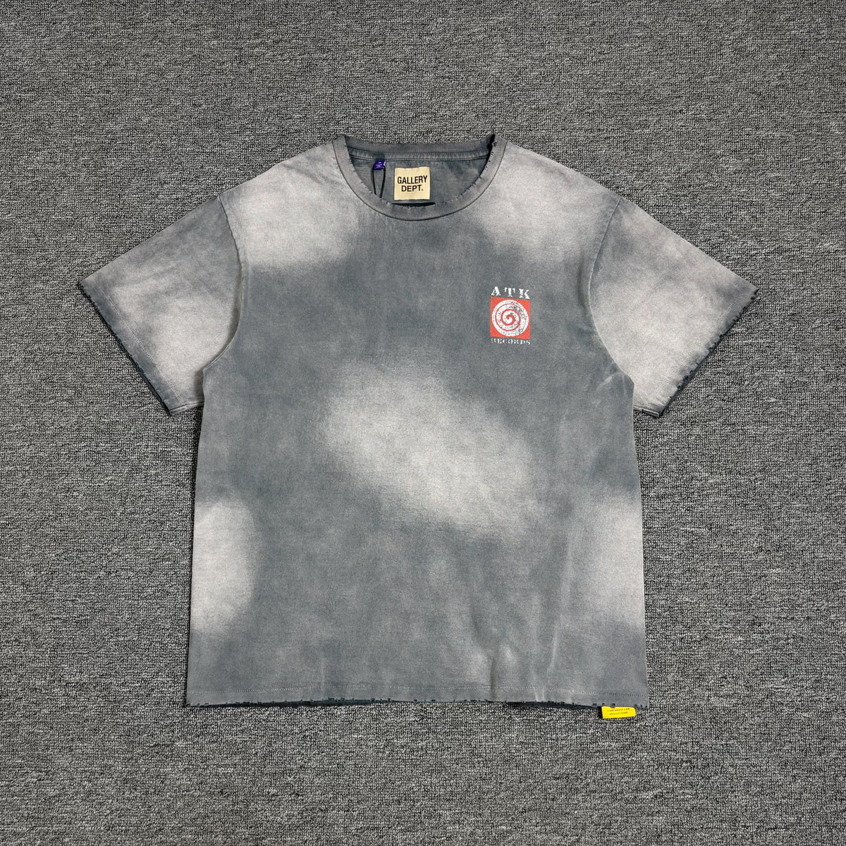 GALLERY DEPT. 40 Year Faded Cotton T-shirt Retro Faded Short Sleeve T-shirt