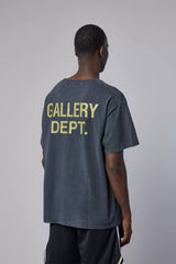 Gallery Depot. Atk Castle Tee Vintage Black Vintage Castle Printed Short Sleeves