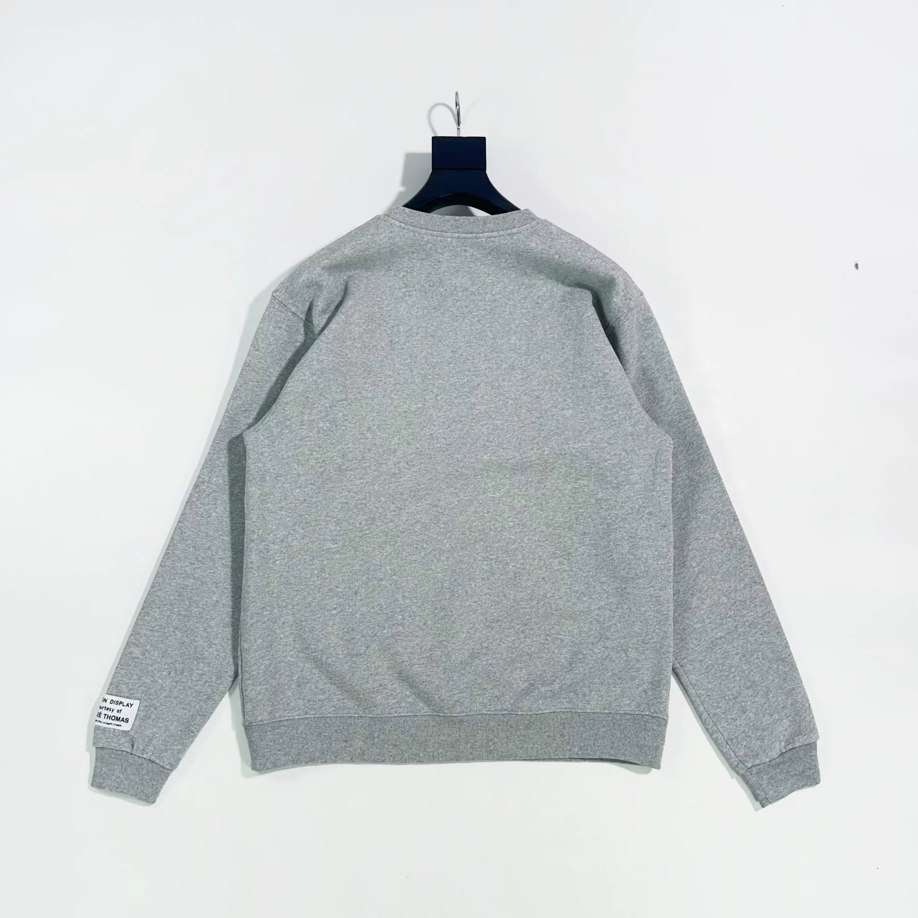 GALLERY DEPT ART Size Number Slogan Hemp Grey Washed American High Street Round Neck Hoodie