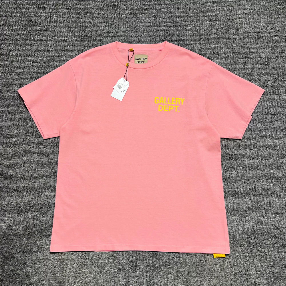 Gallery Dept.Souvenir Vintage Tee基础字母Logo水洗短袖T恤