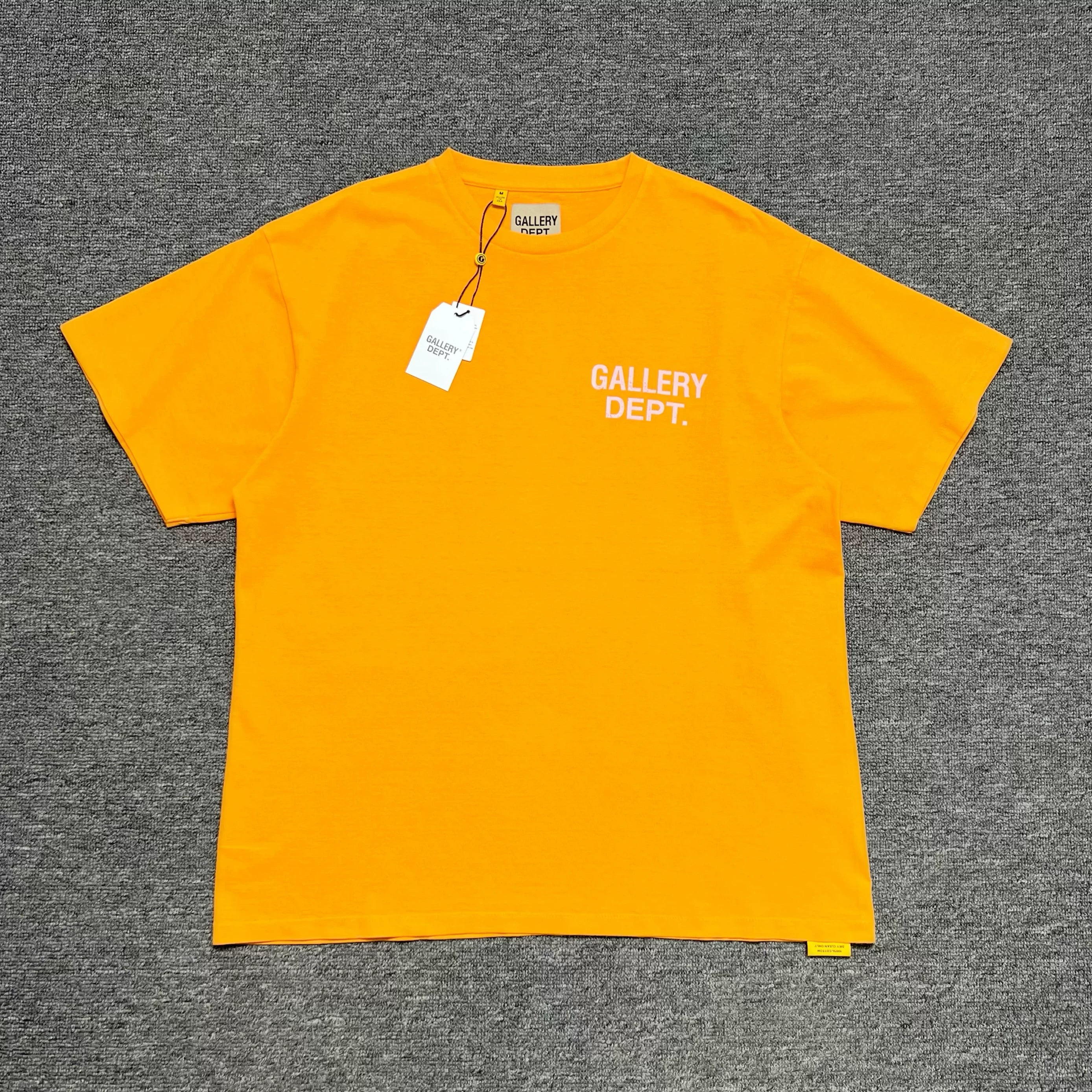 Gallery Dept.Souvenir Vintage Tee基础字母Logo水洗短袖T恤