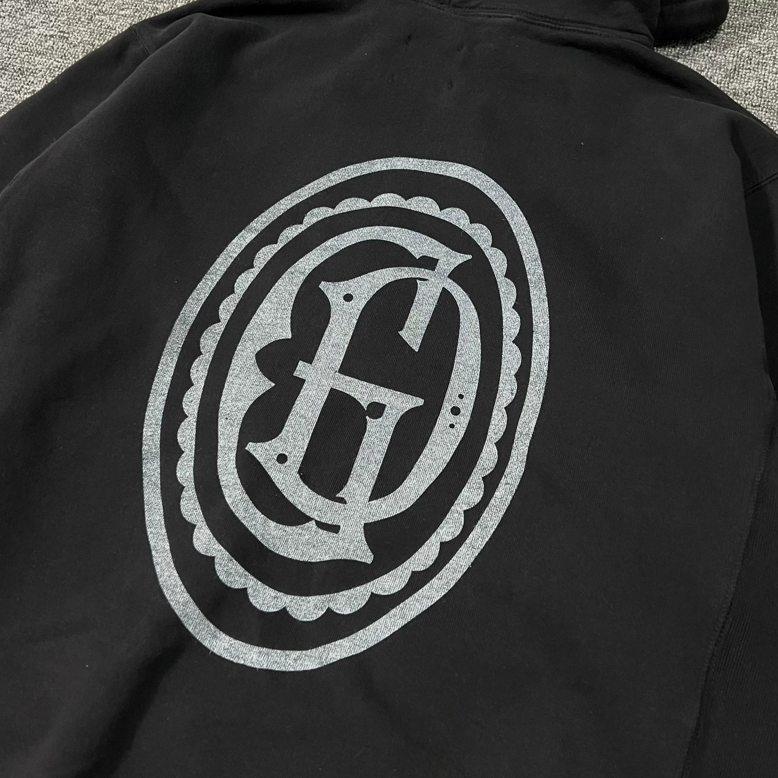 GALLERY DEPT.GD MULTI LOGO HOODIE字母印花美式高街连帽衫卫衣