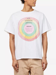GALLERY DEPT. graphic-print T-shirt 字母印花宽松圆领短袖T恤