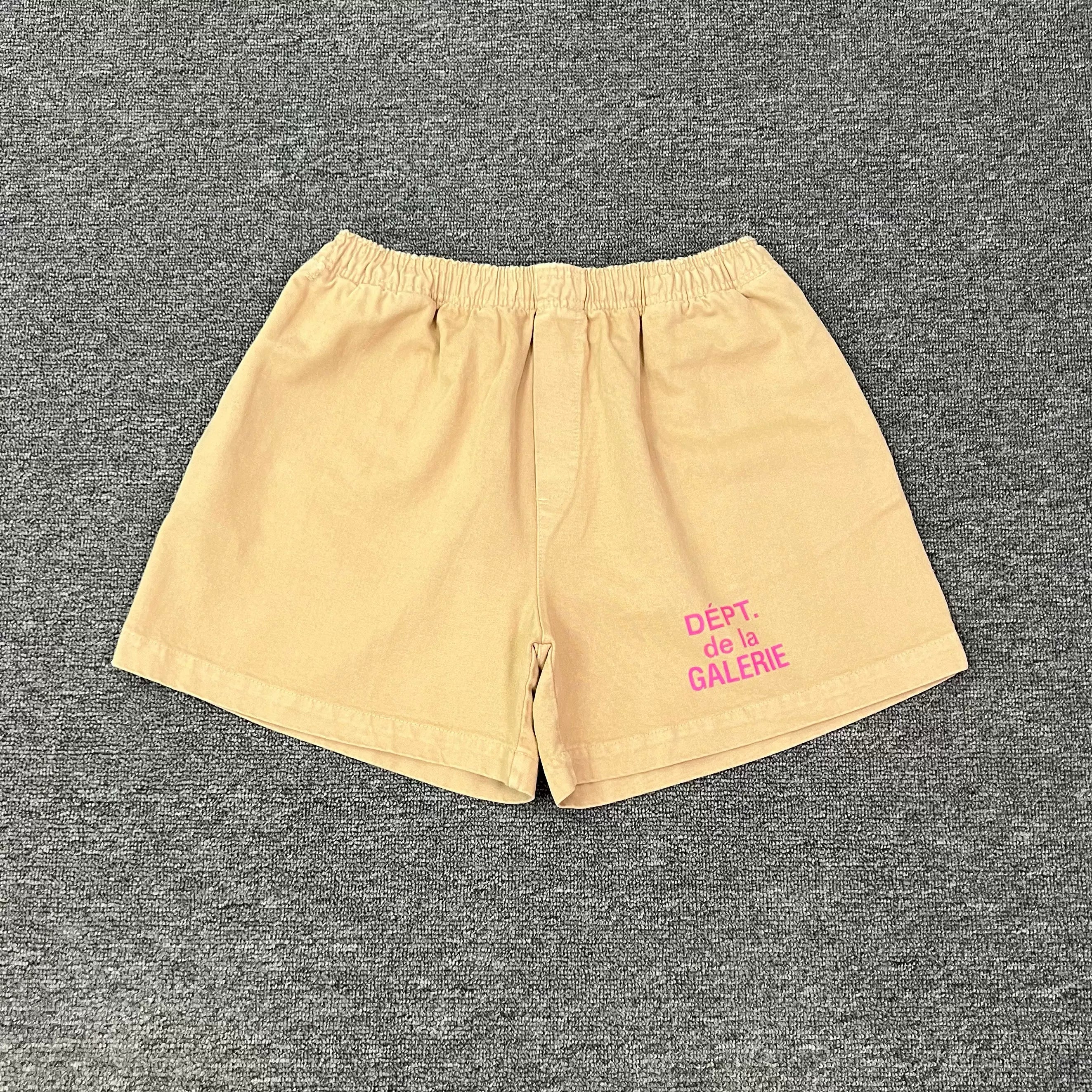 GALLERY DEPT. FRENCH LOGO ZUMA SHOPTS French American High Street Washed Shorts