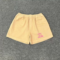 GALLERY DEPT. FRENCH LOGO ZUMA SHOPTS French American High Street Washed Shorts