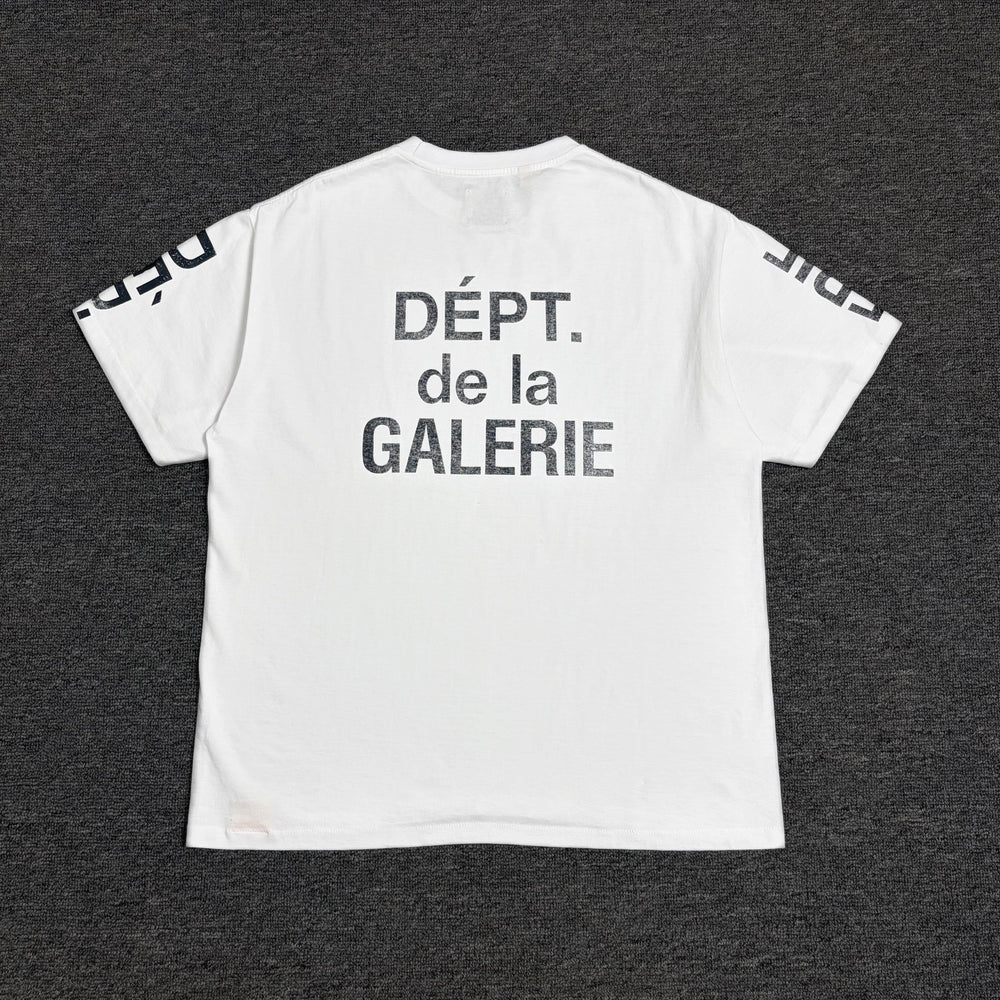 Gallery Dept.FRENCH COLLECTOR T-SHIRT 法文Logo做旧高街短袖