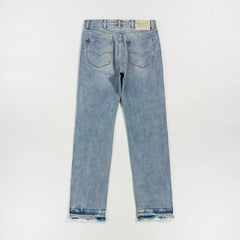 GALLERY DEPT. KEN DENIM Splicing Materials Deconstructing Grinding Edge Destruction Retro Washed Jeans