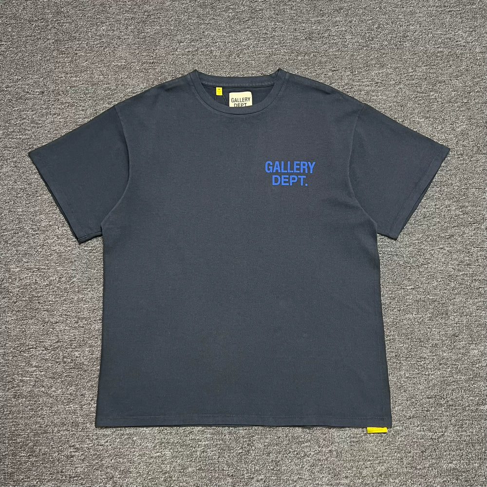 Gallery Dept.Souvenir Vintage Tee基础字母Logo水洗短袖T恤