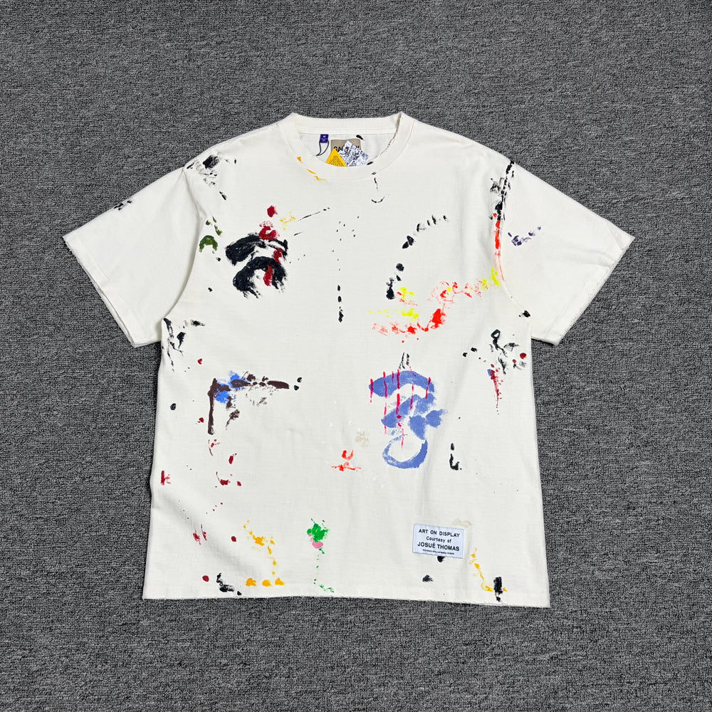 GALLERY DEPT.RAG APPLIQED TEE Limited Hand drawn Inkjet High Street Short Sleeves