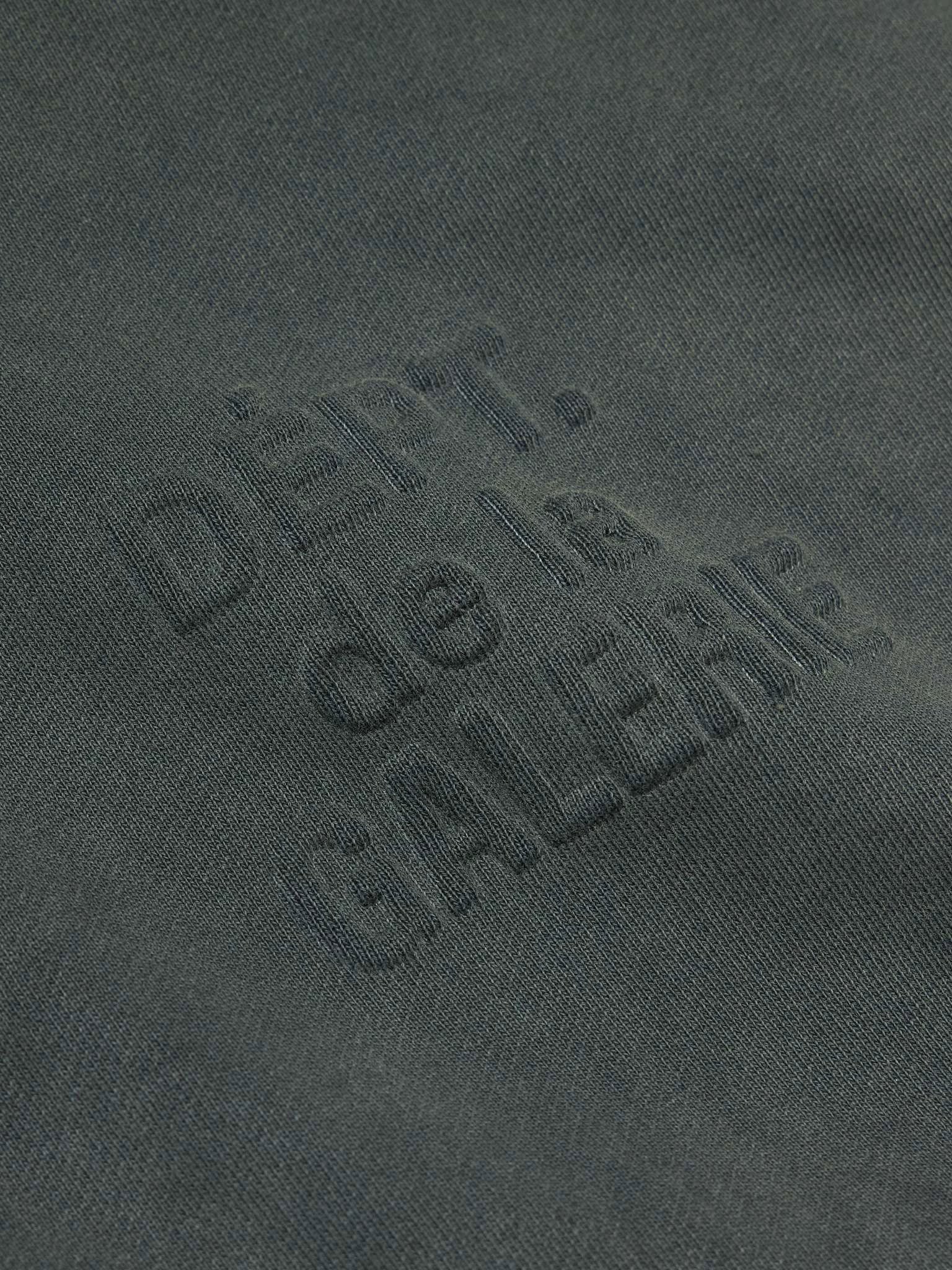 Gallery Dept. Logo Print Cotton Jersey Hoodie 3D French OS Hoodie
