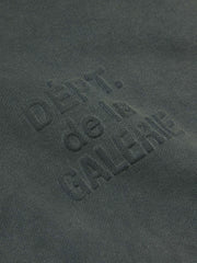 Gallery Dept. Logo Print Cotton Jersey Hoodie 3D French OS Hoodie
