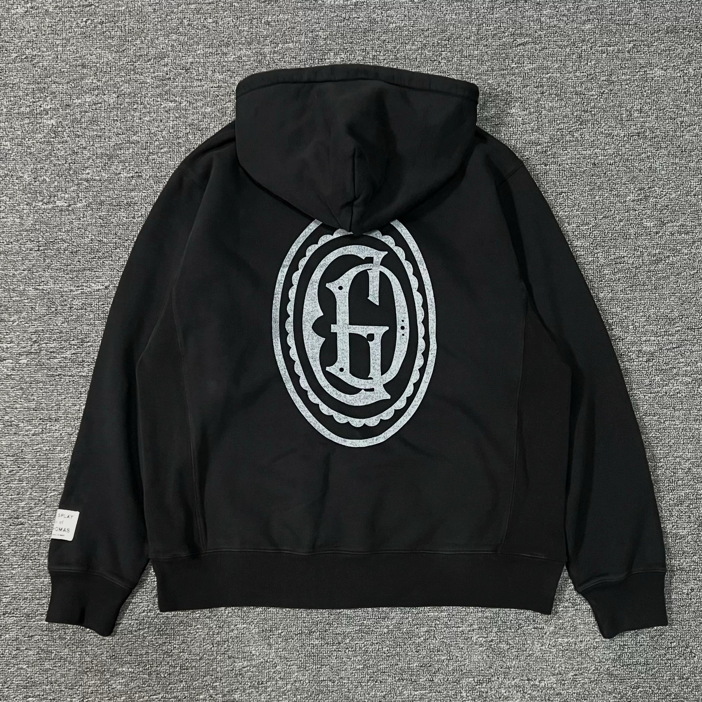 GALLERY DEPT.GD MULTI LOGO HOODIE字母印花美式高街连帽衫卫衣