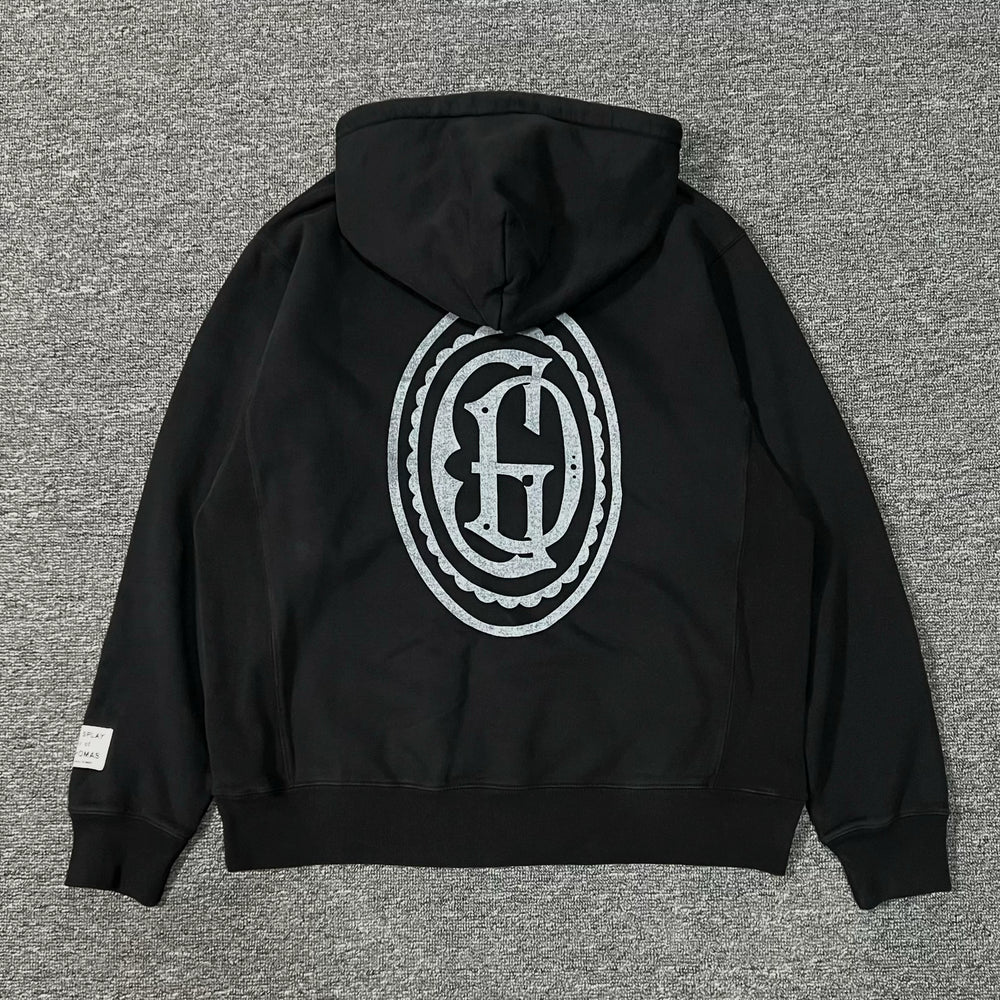 GALLERY DEPT.GD MULTI LOGO HOODIE字母印花美式高街连帽衫卫衣