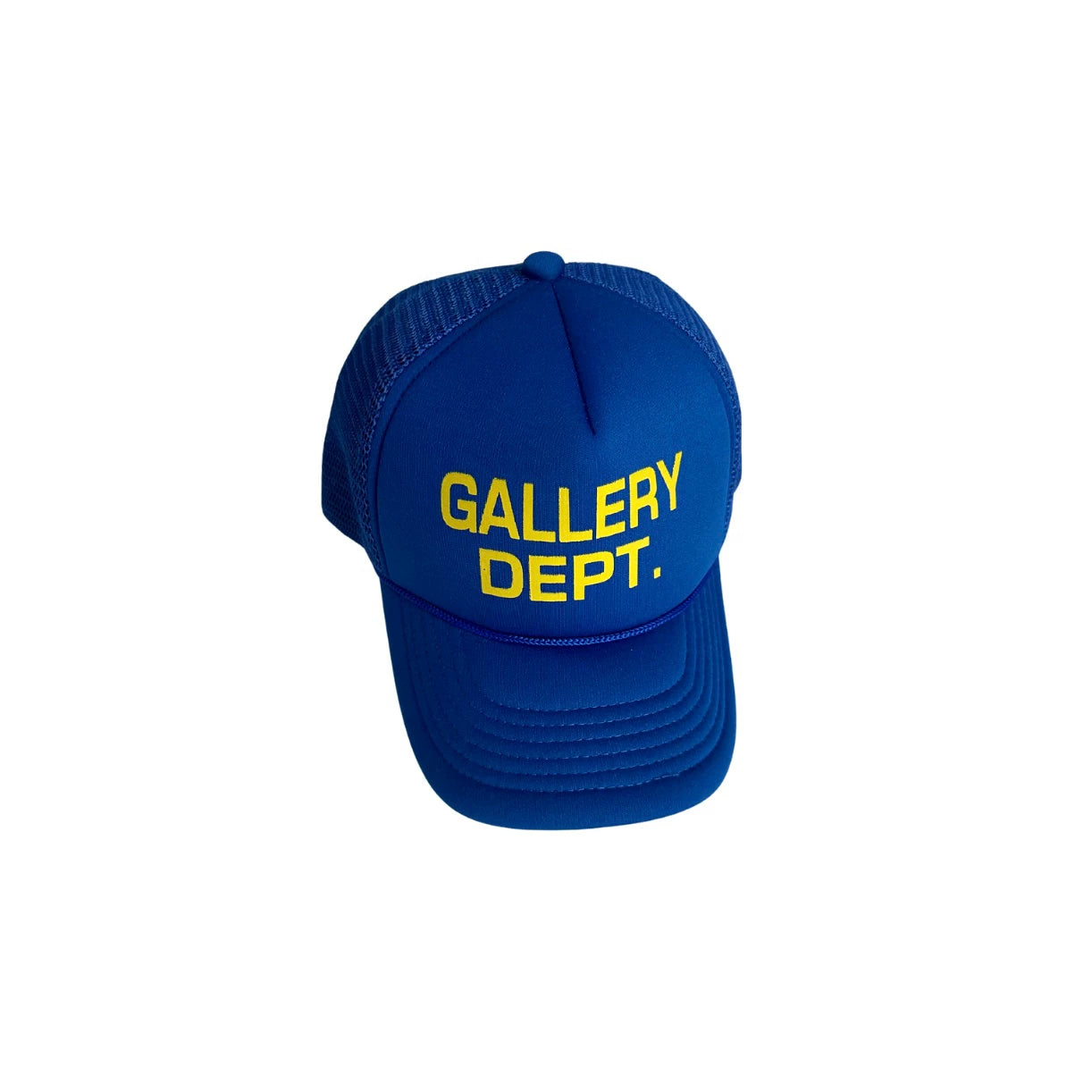 Gallery Dept Independent American Retro Vintage Washed Alphabet Printed Mesh Hat Truck Driver Hat Male