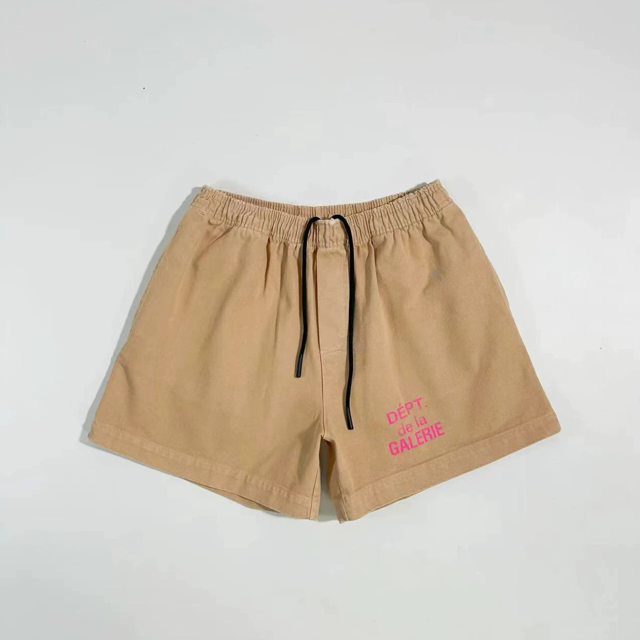 GALLERY DEPT. FRENCH LOGO ZUMA SHORTS卡其法文美式高街短裤