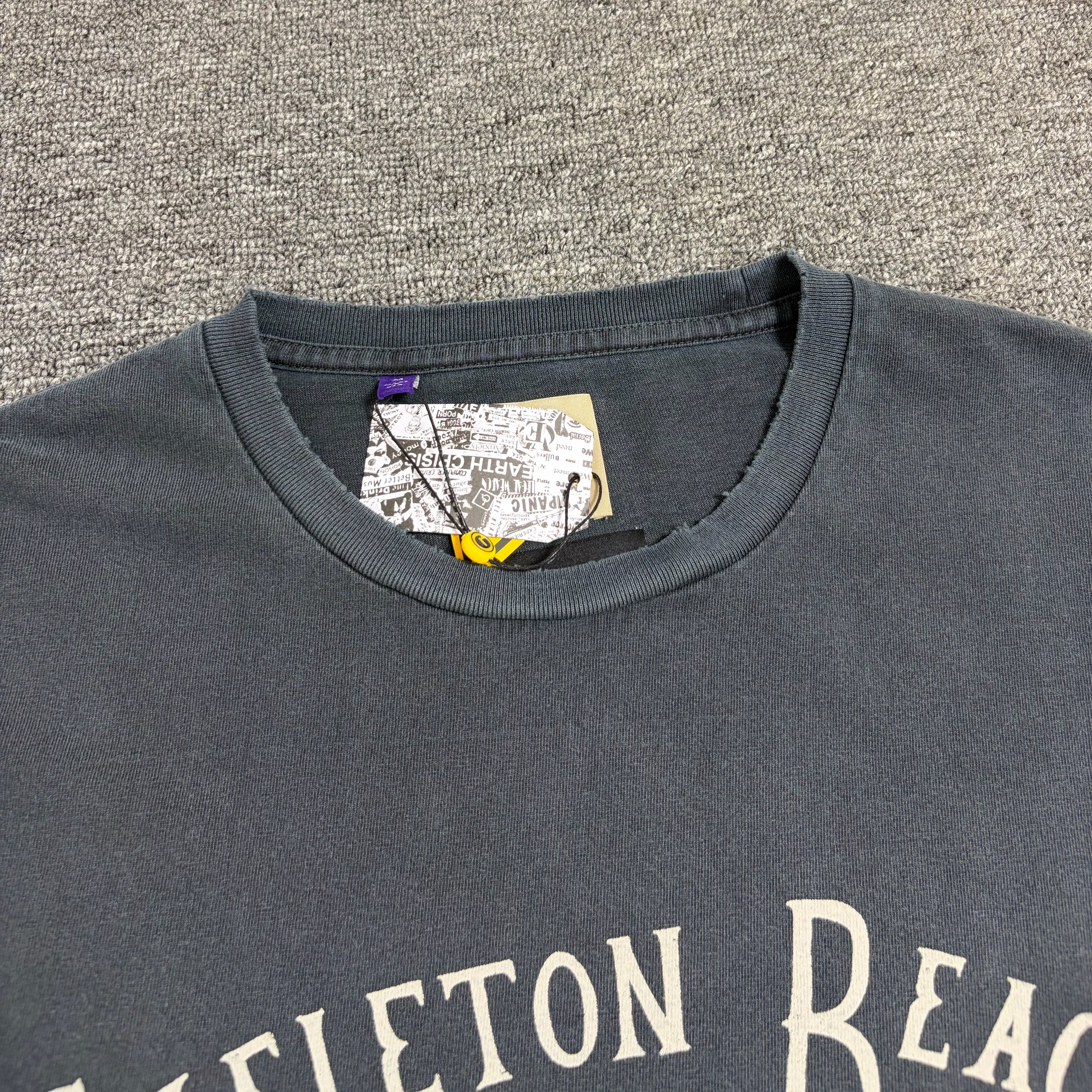GALLERY DEPT. SKELETON BEACH GRIT TEE 骷髅印花复古高街短袖