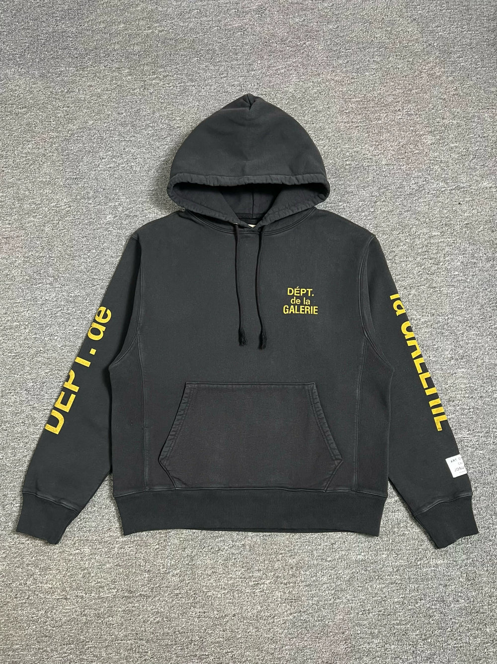 Gallery Dept. De la Galerie Hoodie French letter printed hoodie high street sweatshirt