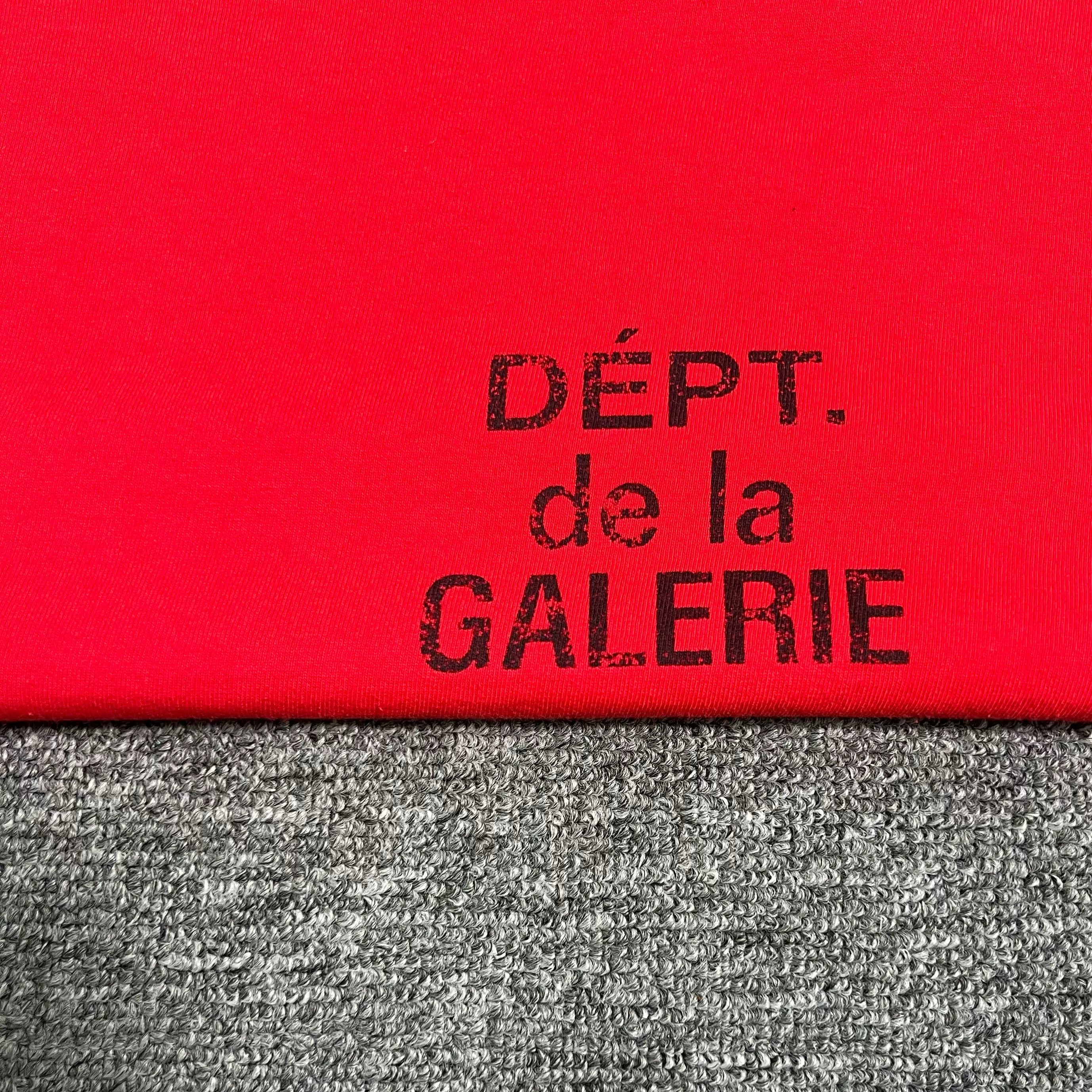 GALLERY DEPT. French T-shirt with French logo letter print short sleeved shirt for both men and women