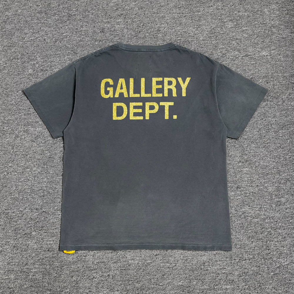 Gallery Dept. The Force Logo Tee 复古做旧字母印花高街短袖T恤