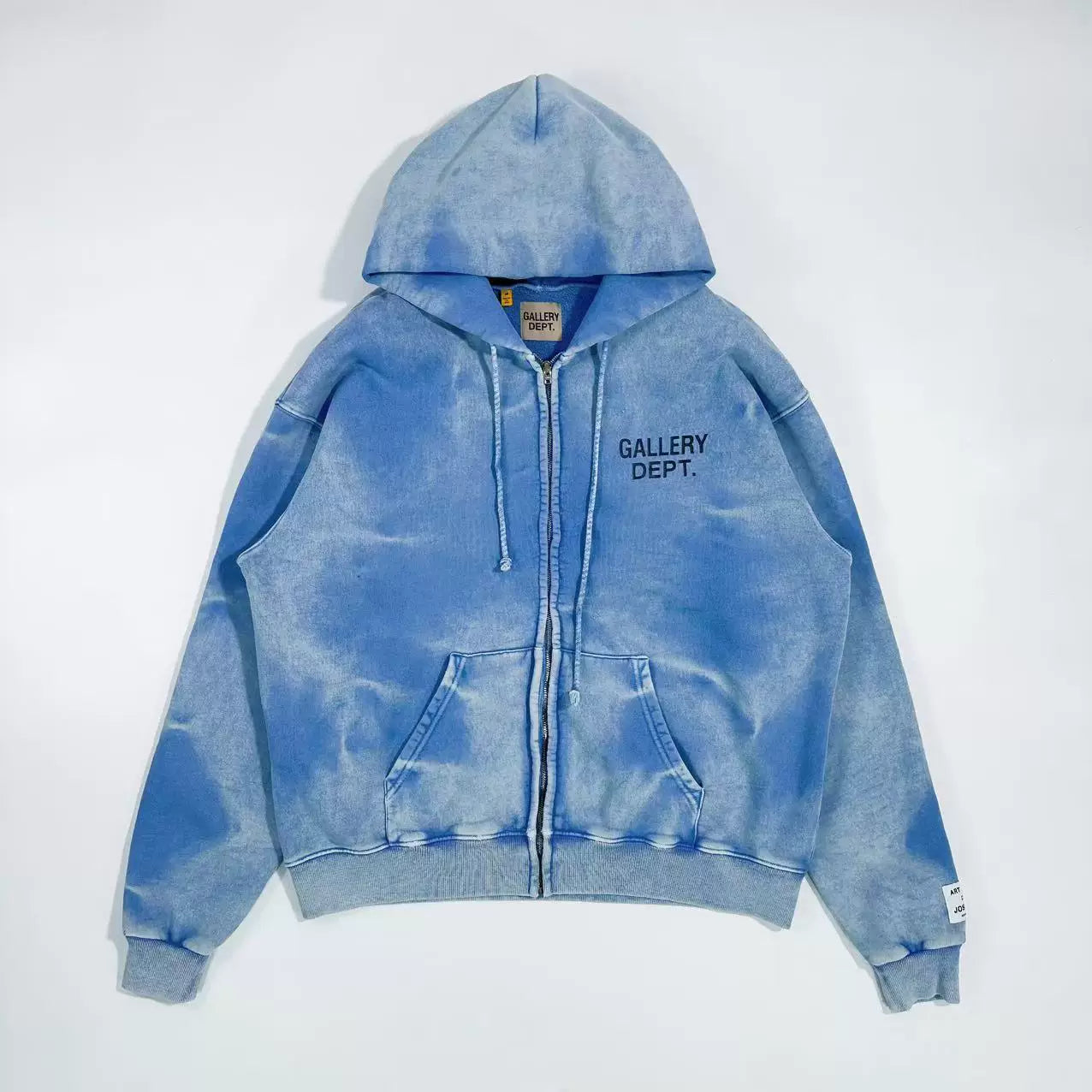 GALLERY DEPT Water Wave Hoodie Jennie Lisa's Same Style Youth Pop Cardigan Hoodie Coat