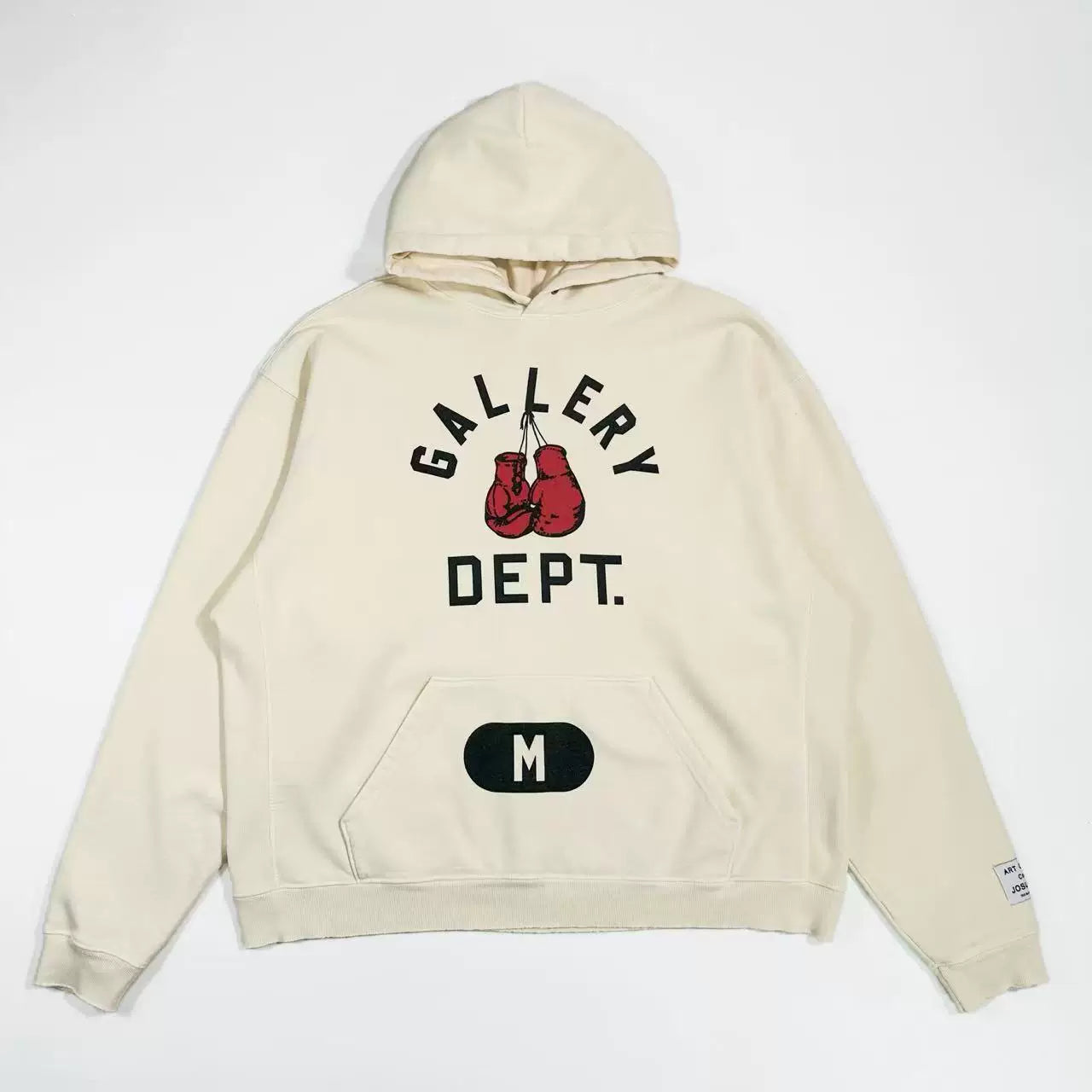 GALLERY DEPT. BOXING MERCH HOODIE Blue Boxing Gloves Size Loose Hoodie