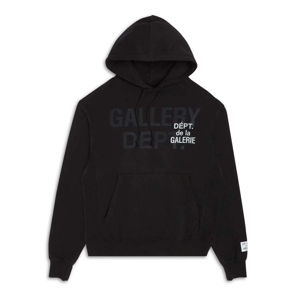 GALLERY DEPT.GD MULTI LOGO HOODIE字母印花美式高街连帽衫卫衣