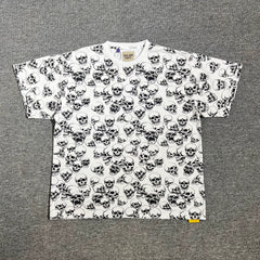 GALLERY DEPT.SKULL TEE Full Print Black Skull High Street Short Sleeves