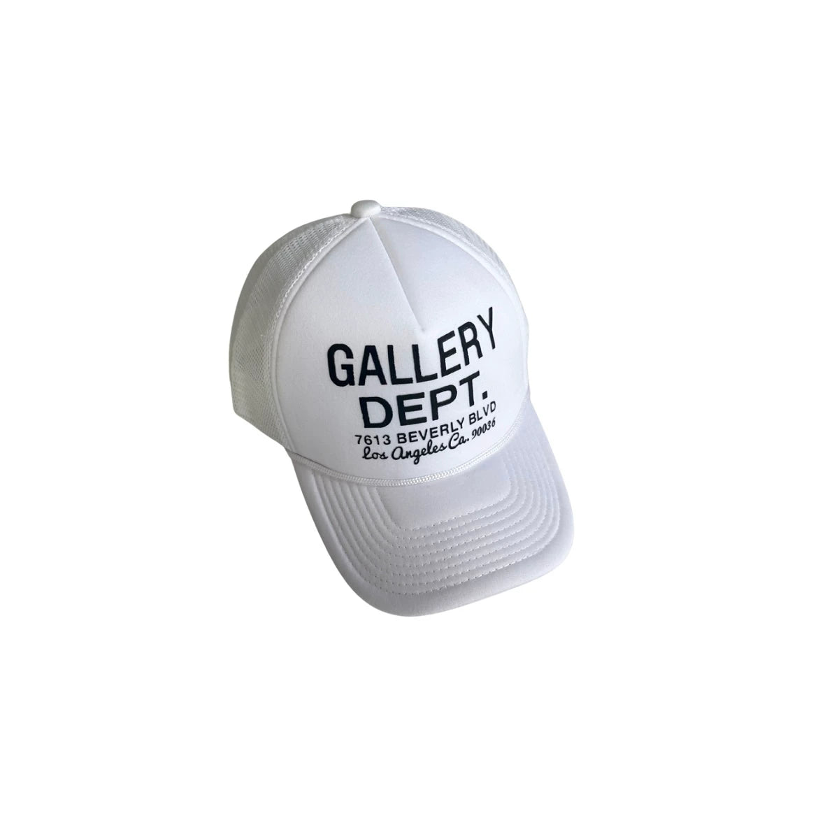 Gallery Dept Independent American Retro Vintage Washed Alphabet Printed Mesh Hat Truck Driver Hat Male